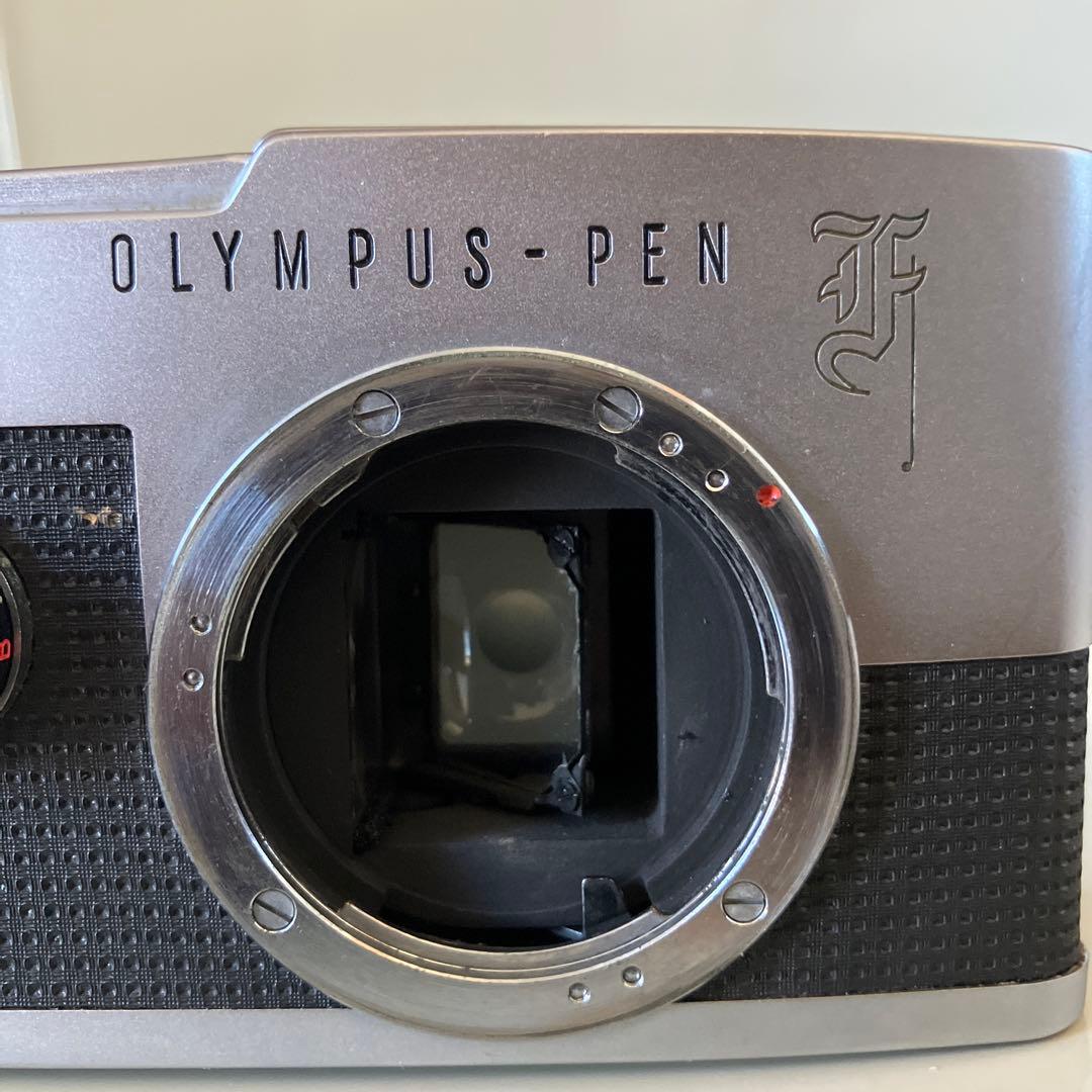 ★整備済★完動★Olympus★PEN F★花文字★レンズセット★