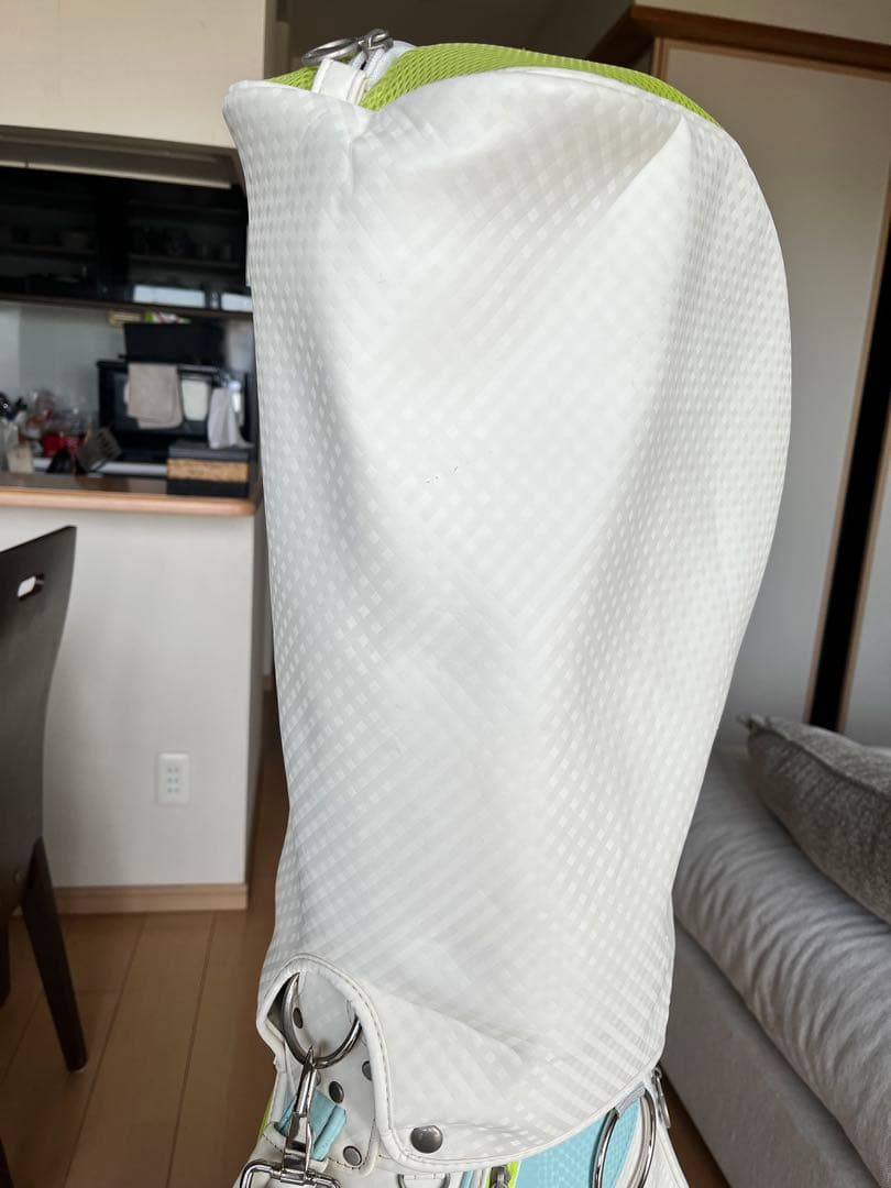 良品adidas アディダス　カート型キャディバッグ レディース　軽量　8.5型