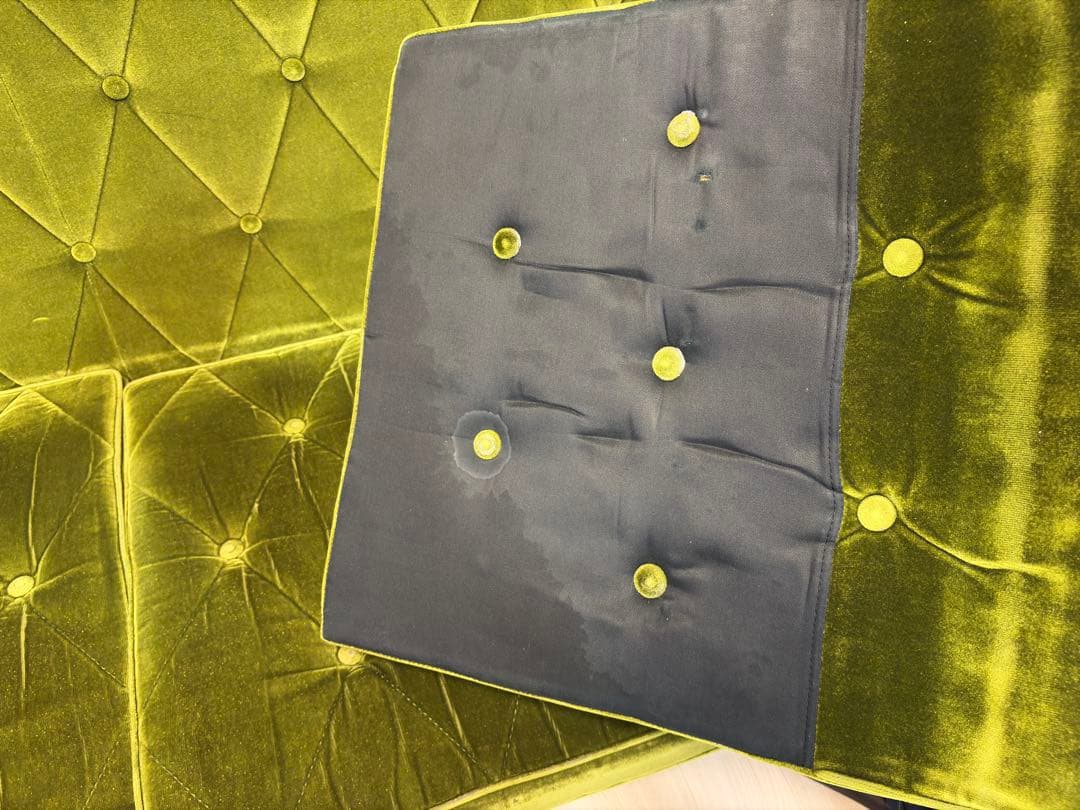 【最終値下げ】カリモク60 ロビーチェア　モケットグリーン