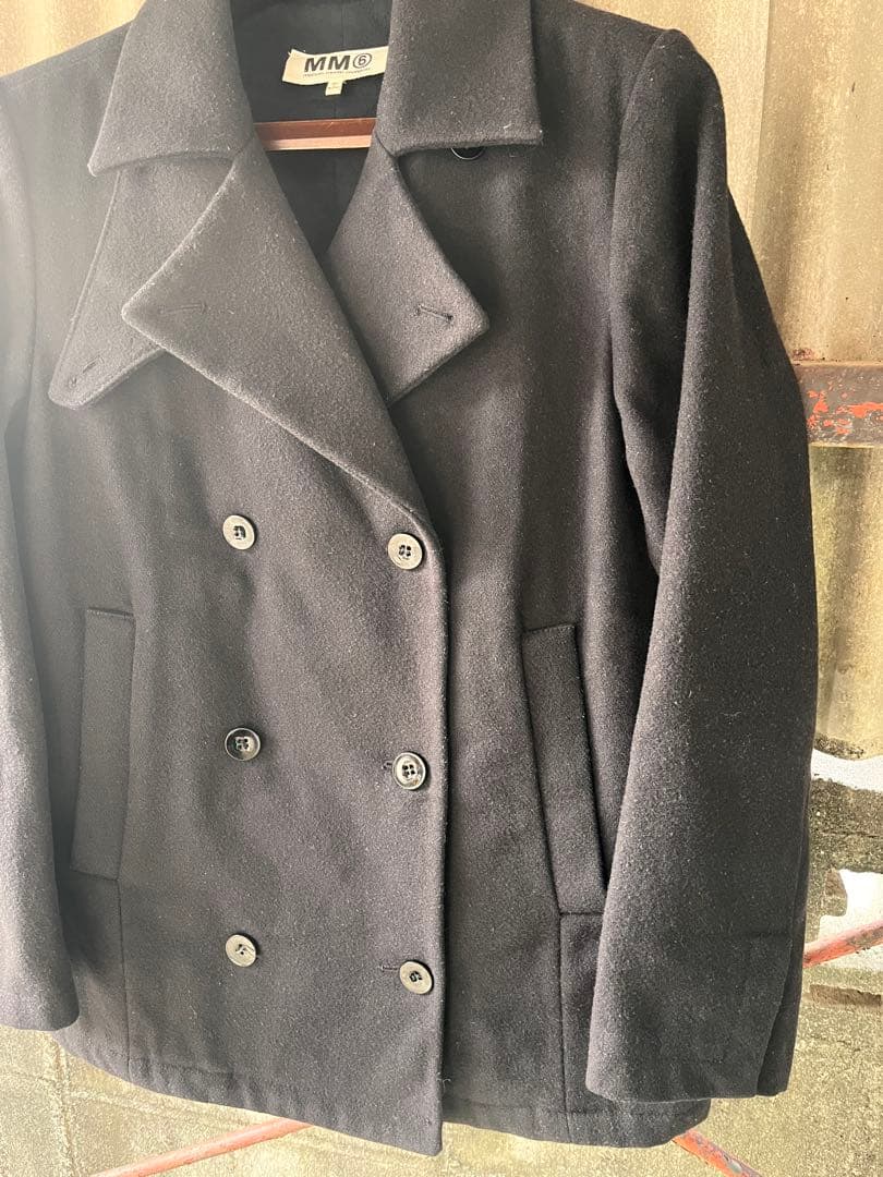 最終セールMM6martinメゾンマルタンマルジェラ ピーコート38サイズM