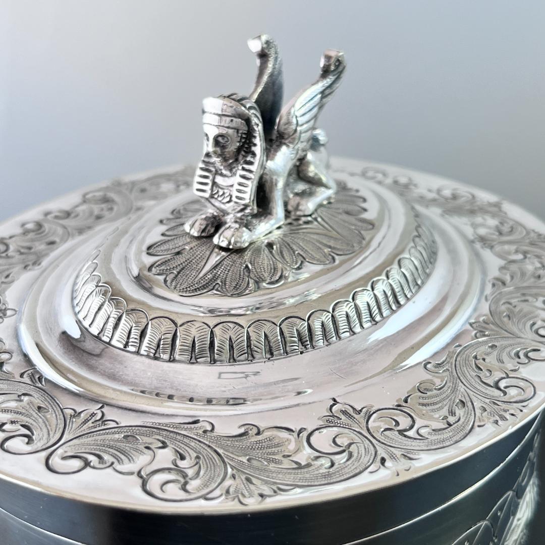 【Mappin & Webb】 ビスケットボックス/クッキージャー