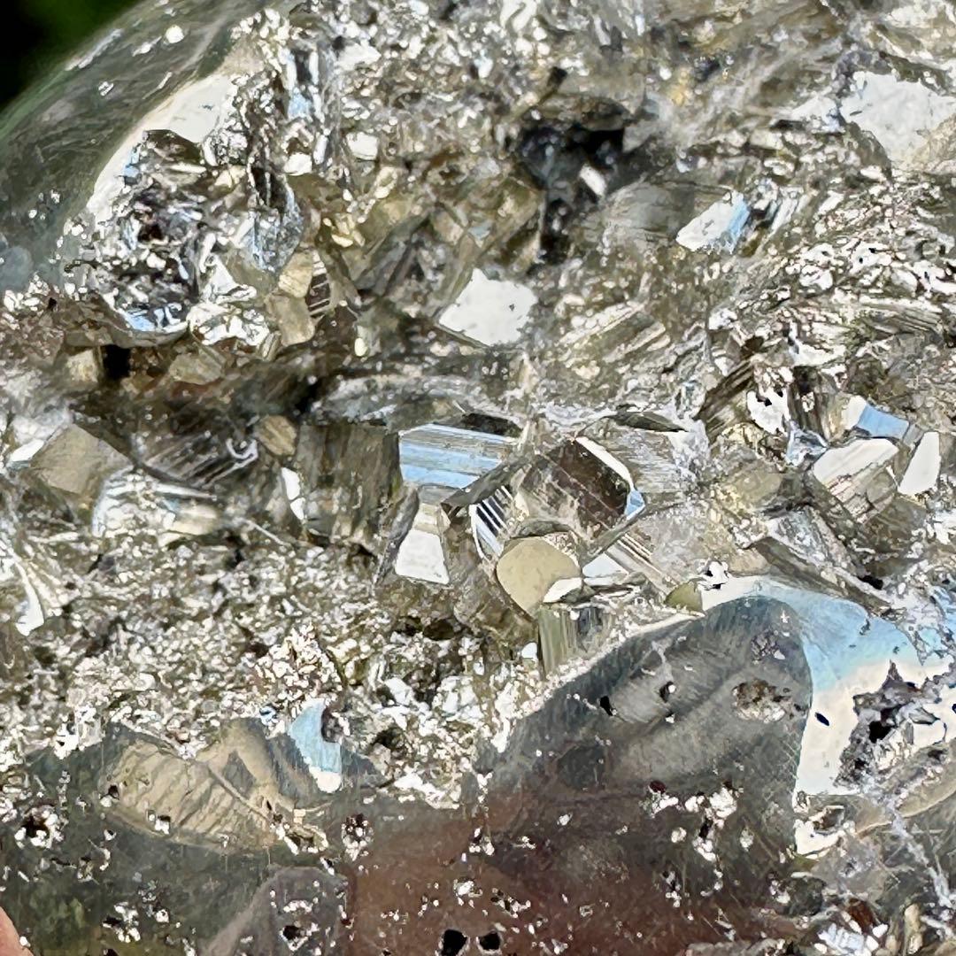 パイライト 黄鉄鉱 邪気祓い 丸玉 スフィア MY483