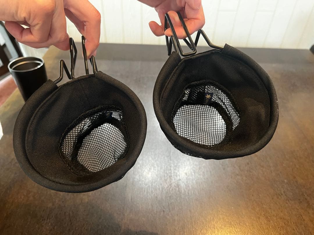 【美品】スノーピーク　ローチェア30　ブラウン2脚 & カップホルダー2個