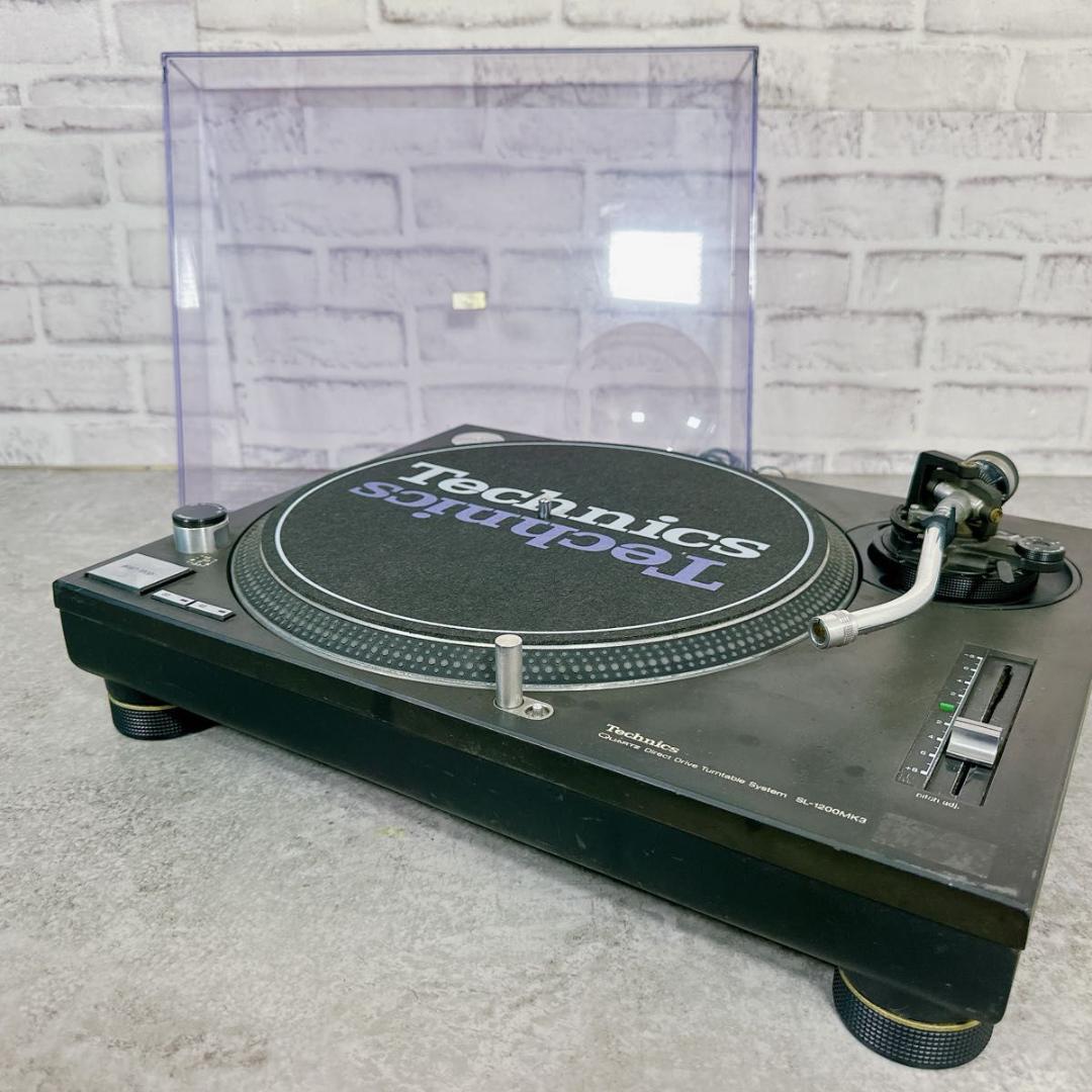 Technics SL-1200MK3 ダストカバー ブラック　テクニクス　黒