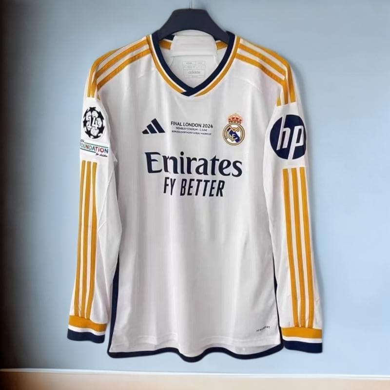 24-25 レアル・マドリード Bellingham 背番号5 長袖 シャツ