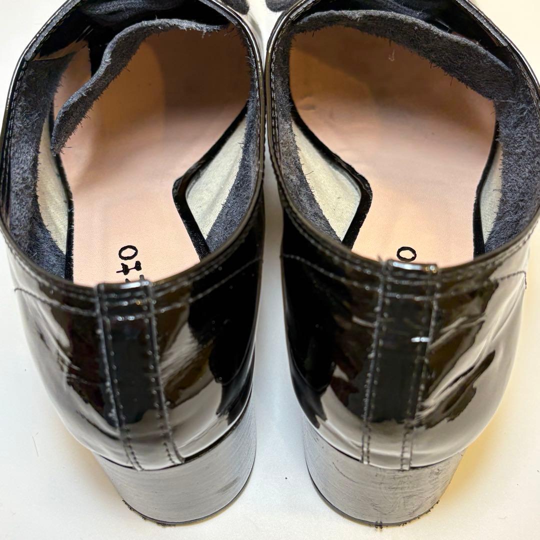 (美品)レペット レースアップ エナメル 23cm