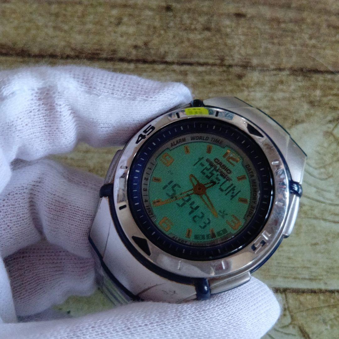 中古動品4本組②◆カシオ ウェーブセプター 電波時計 アナデジ/デジタル