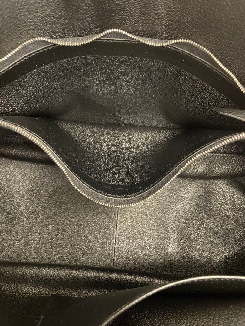 HERMES エルメス□O刻印 ジプシエール37 ショルダーバッグ　ブラック