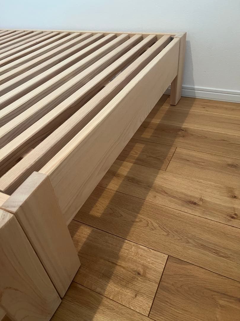 日本製　TOKOTOKO（トコトコ） すのこベッドフレーム/シングル　a