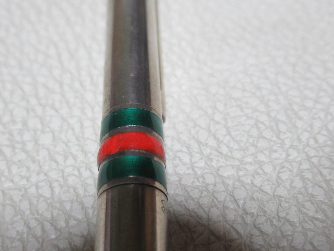1970年代イタリア製◆グッチ銀無垢/SILVER925ボールペン重さ34.8g