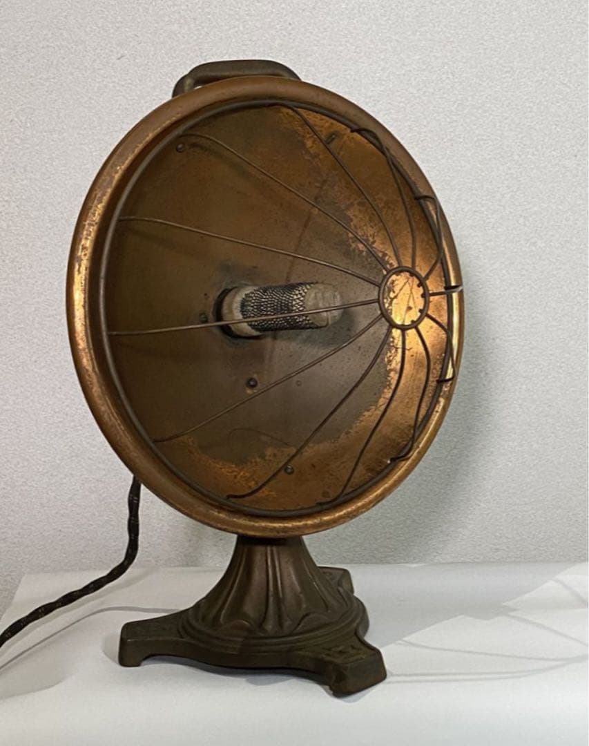 骨董　反射式電気ストーブ　1930年代　ウェスティングハウス製