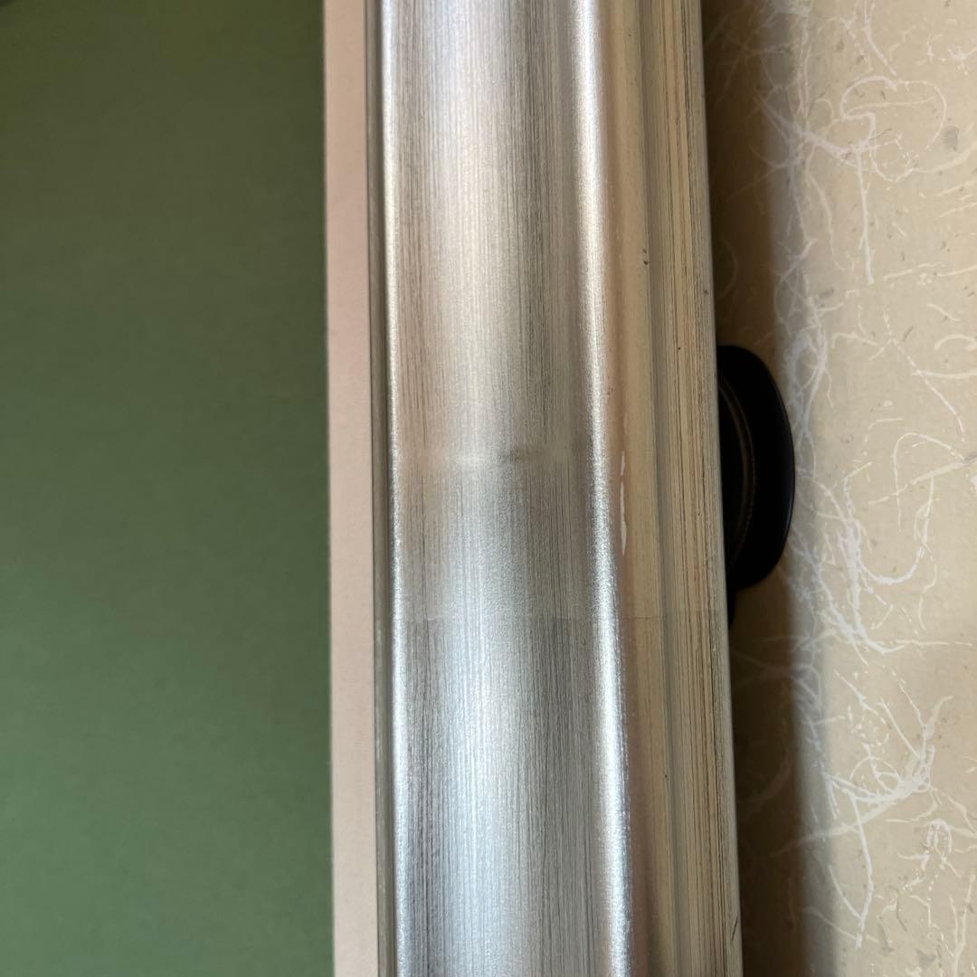 シルバー　額縁 F30号　弓平