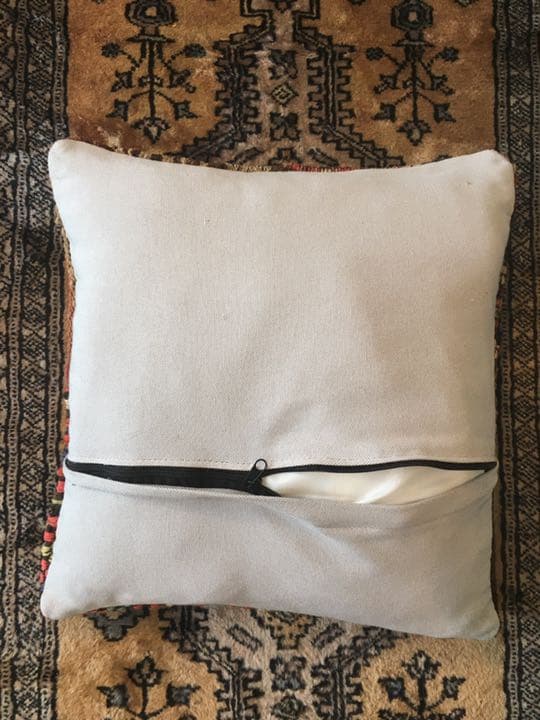 ビンテージラグ　トルコラグ　オールドキリム　クッションカバー　パッチワーク⑦