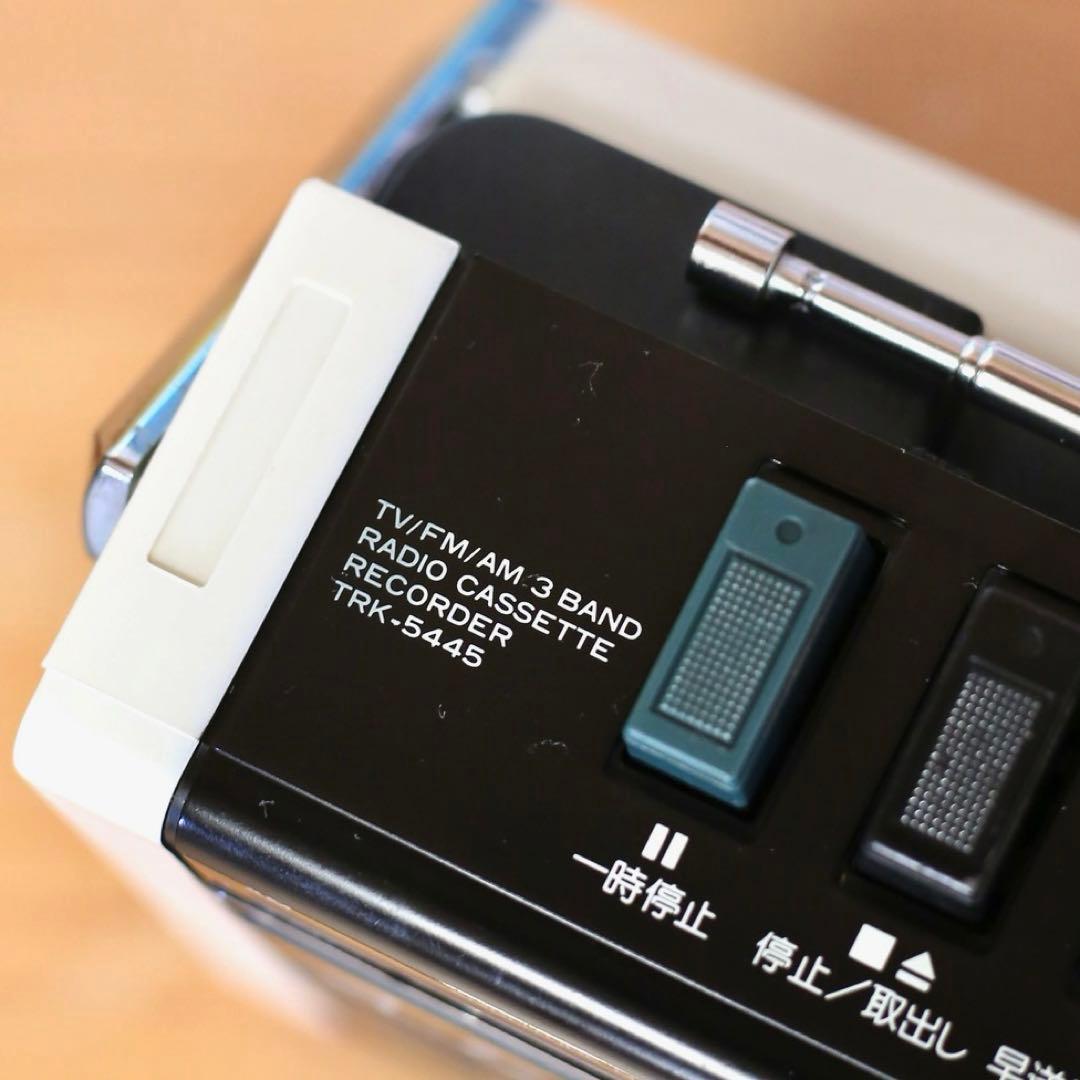 ヒタチ ラジカセ かセットプレーヤー