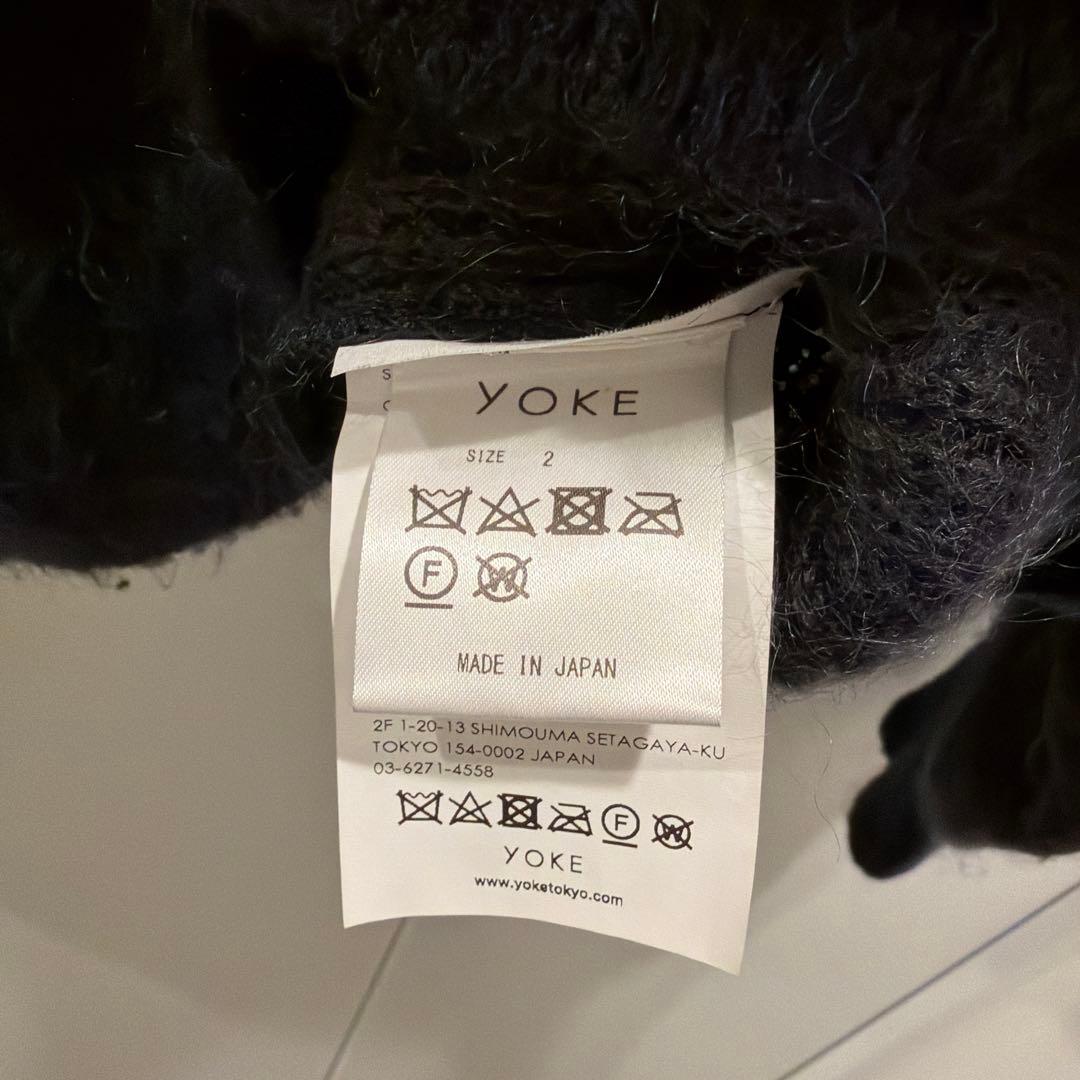 YOKE for 1LDK BORDER CREWNECK KNIT サイズ2