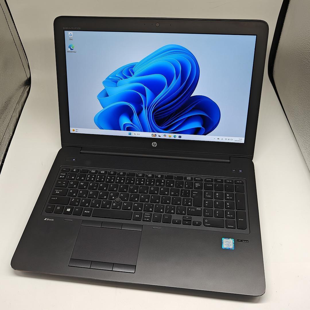 【HP】ZBook 爆速i7 SSD256GB+HDD1TB 大型ノートPC