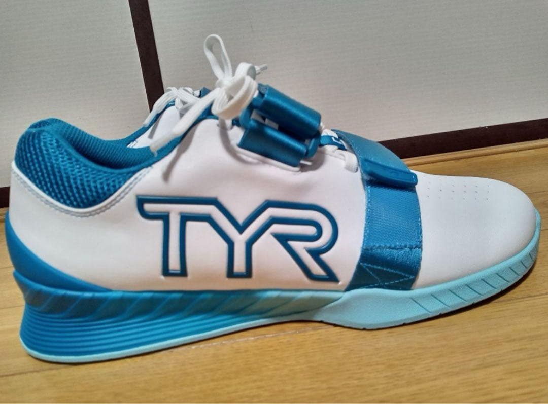 TYR スクワットシューズ　ターコイズ　リフティングシューズ　26.5cm