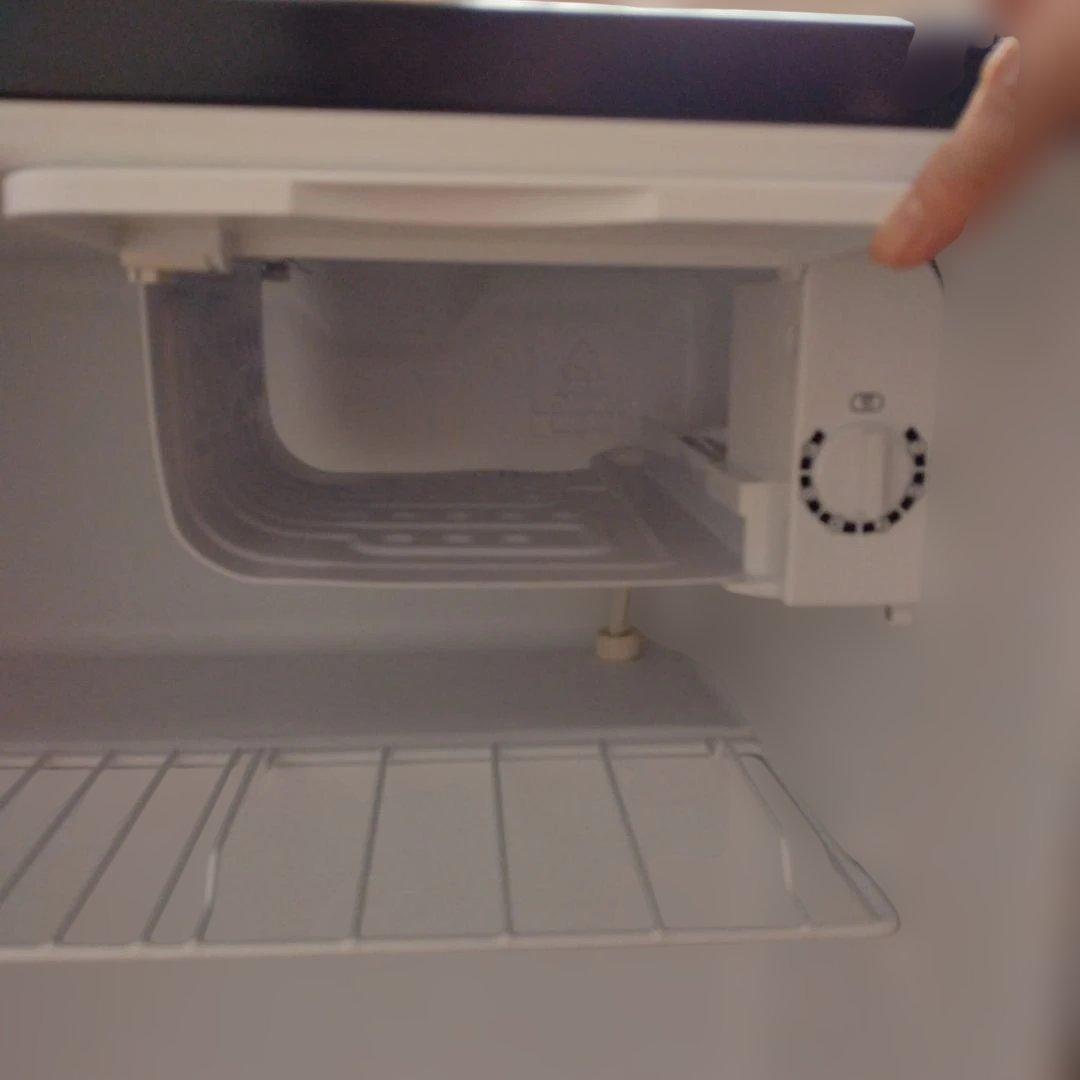 IRIS OHYAMA コンパクト冷蔵庫 黒