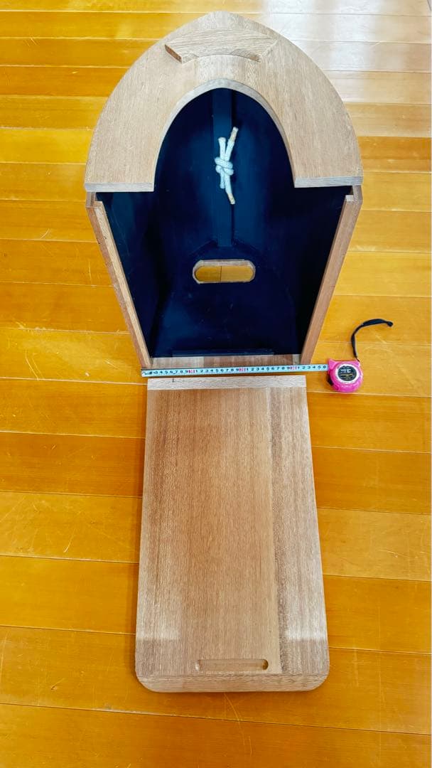 ⭐️お洒落で持運びが楽⭐️ハンドメイド⭐️小型犬/猫用小屋 木製★送料無料