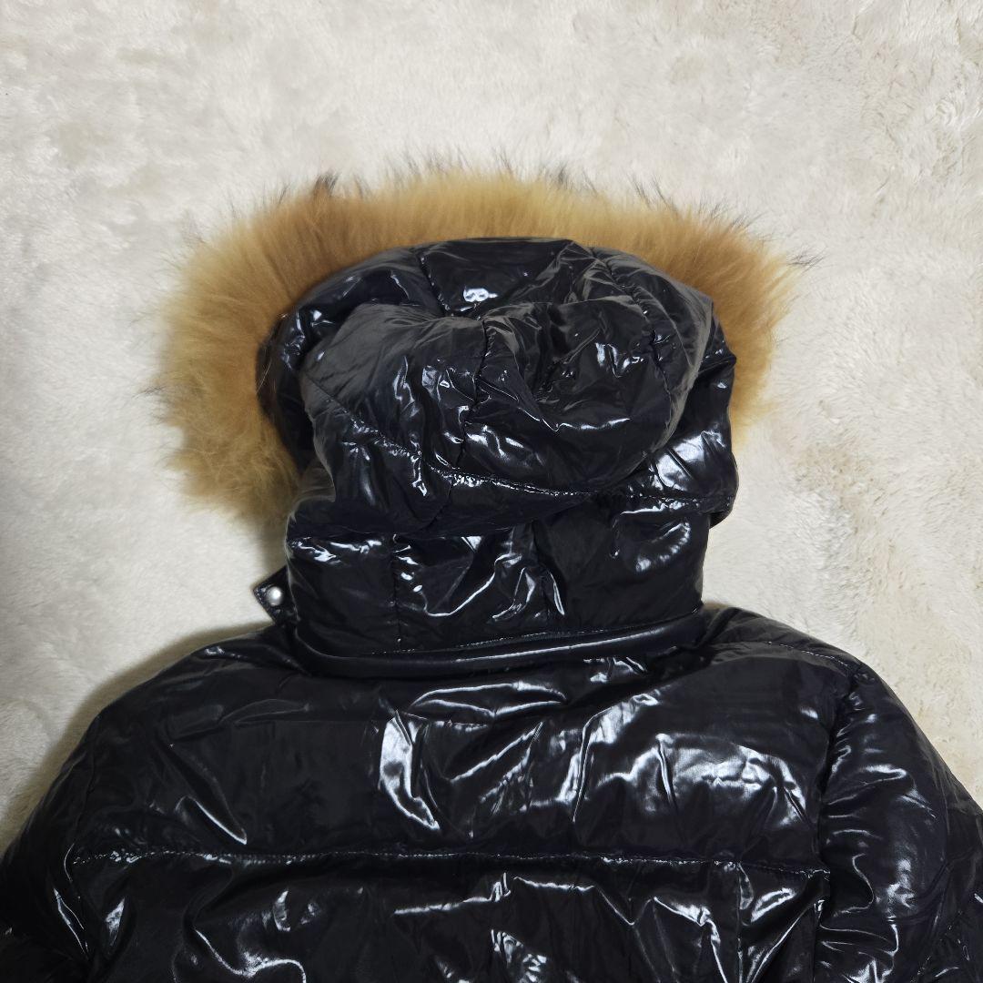 00s ハウス オブ ブルース リアルファー y2k ダウンジャケット 光沢