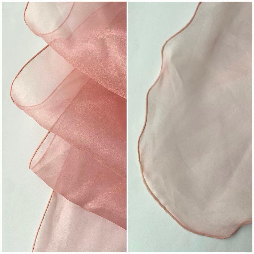 【浴衣5点セット】ボヌールセゾン　浴衣　半幅帯　飾り帯　かごバッグ　下駄　椿　縞