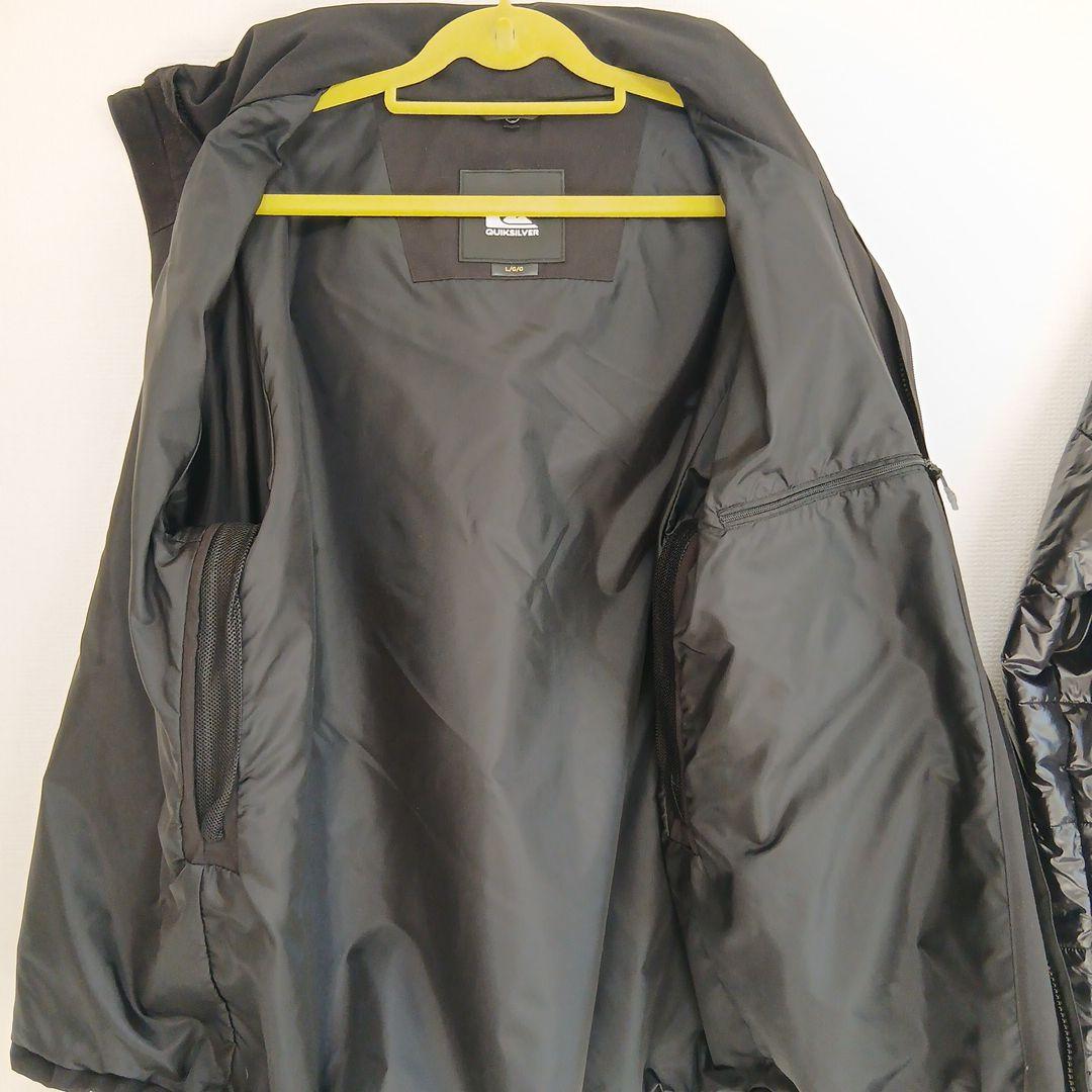 美品 クイックシルバー　3Way AG47 ダウンジャケット