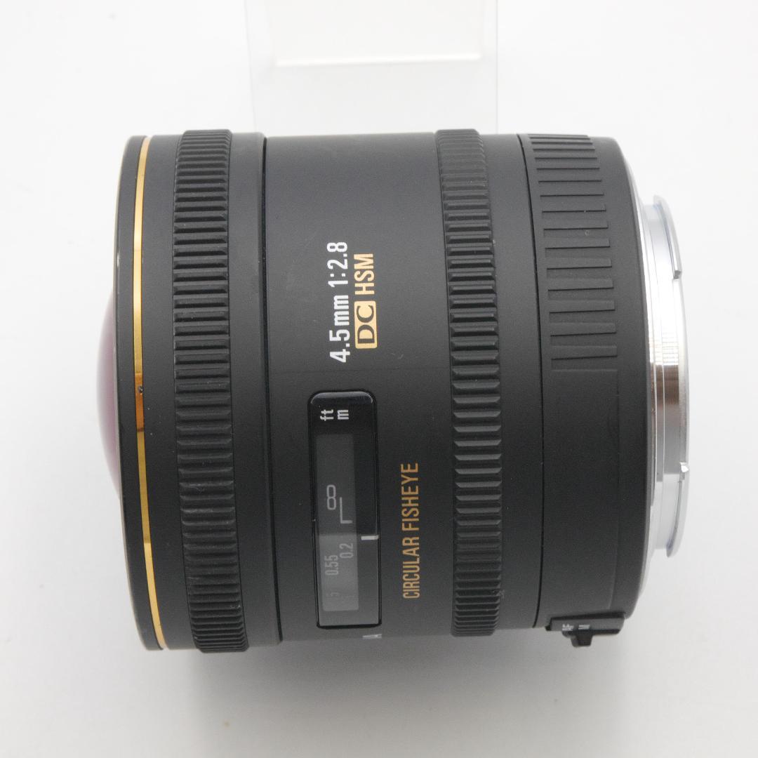 レンズ(単焦点) Sigma 4.5mm F2.8 EX DC CIRCULAR FISHEYE