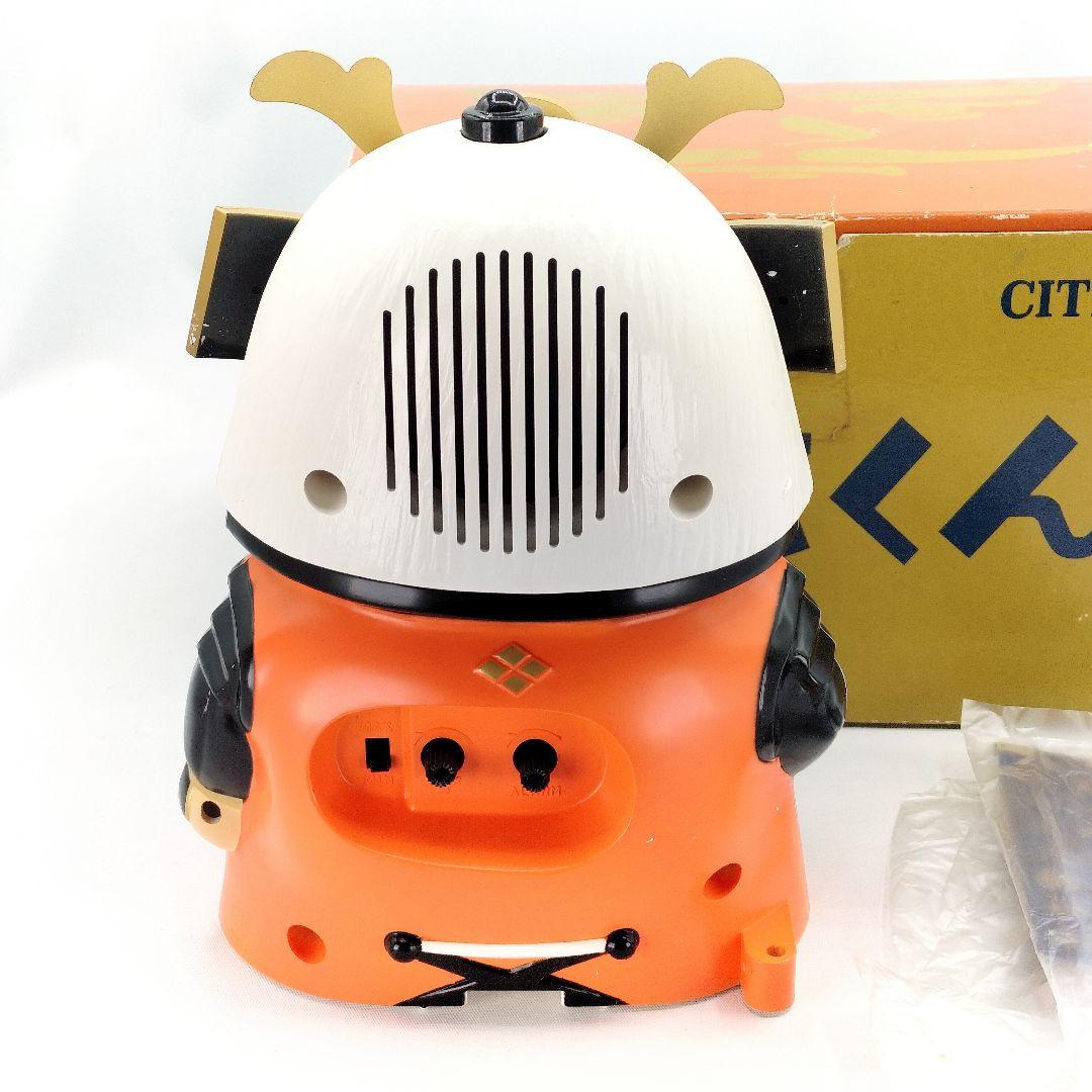 未使用 信玄くん 目覚まし時計 武田信玄 置時計 CITIZEN シチズン