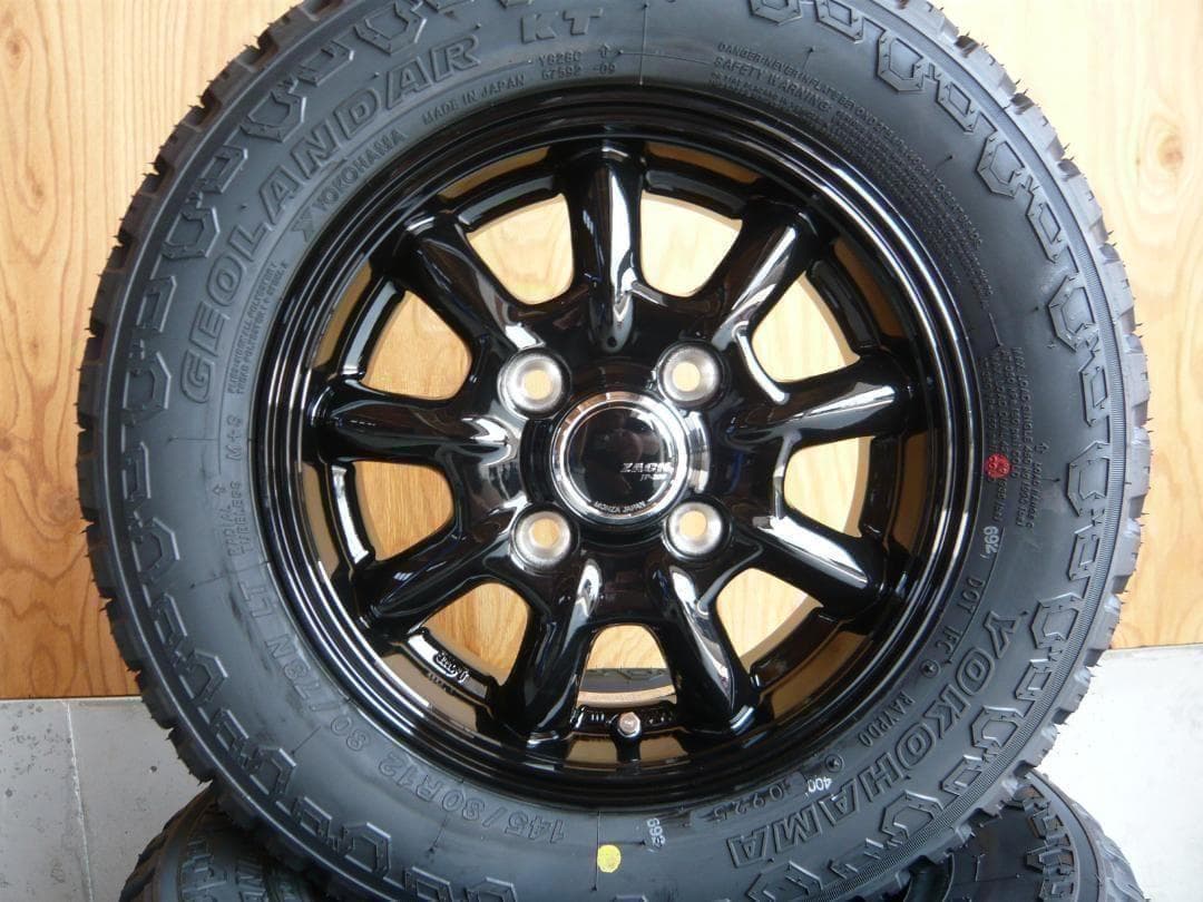 ☆ヨコハマジオランダーKT☆145/80R12LT☆軽トラ軽バンＮバン等