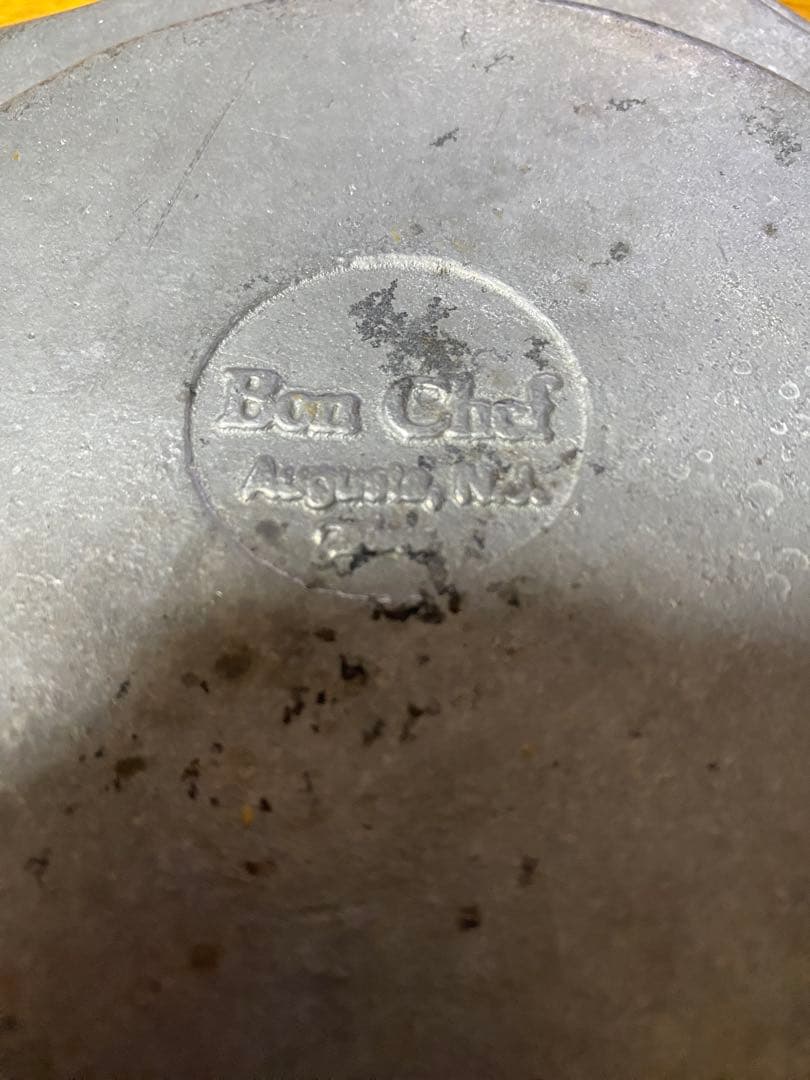 Bon Chef ピューター皿　花リム