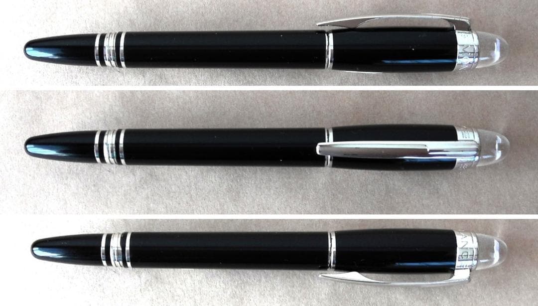 モンブラン MONTBLANC 万年筆とボールペンのセット（本革ペンケース入り）