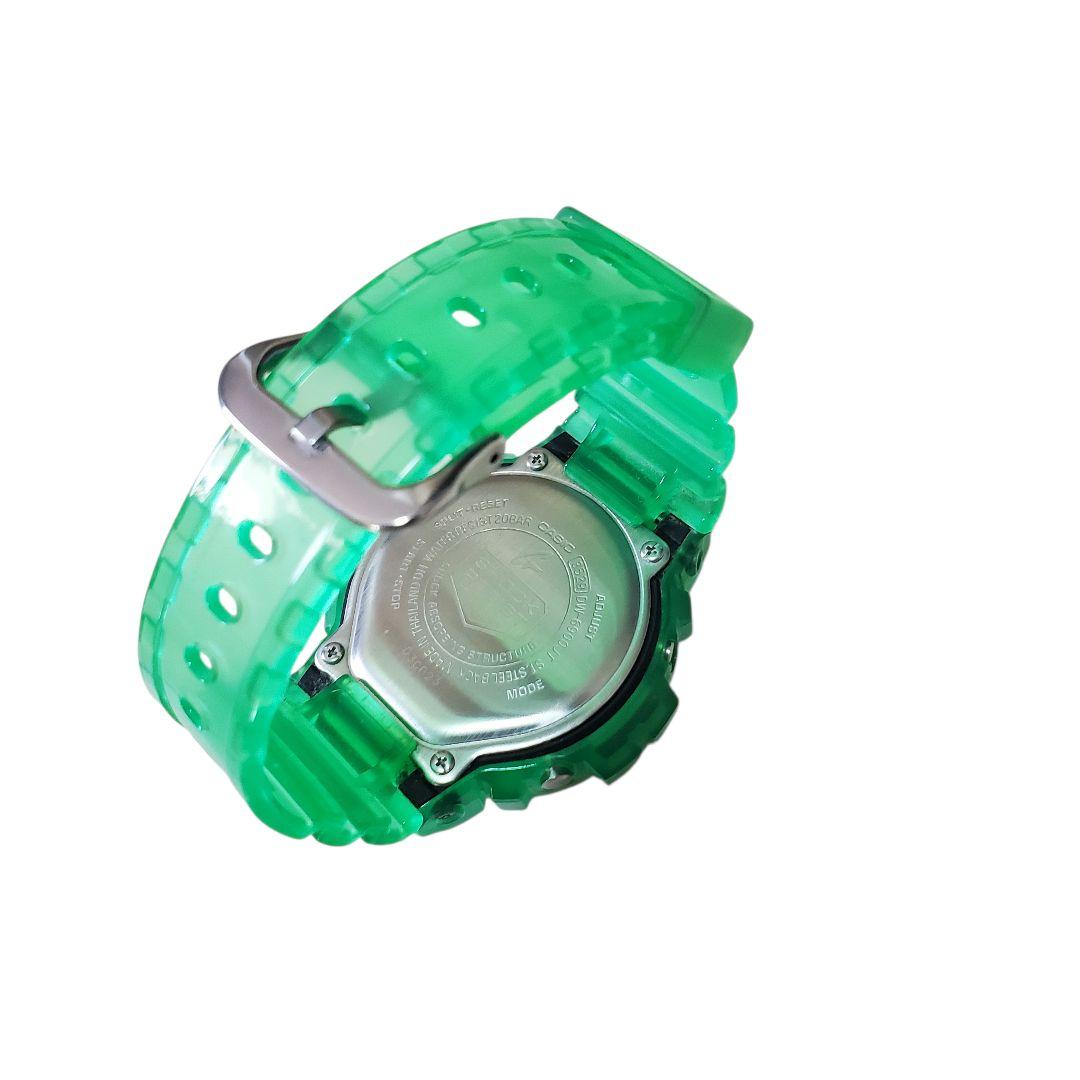 【状態良好】CASIO G-SHOCK DW-6900JT スケルトングリーン