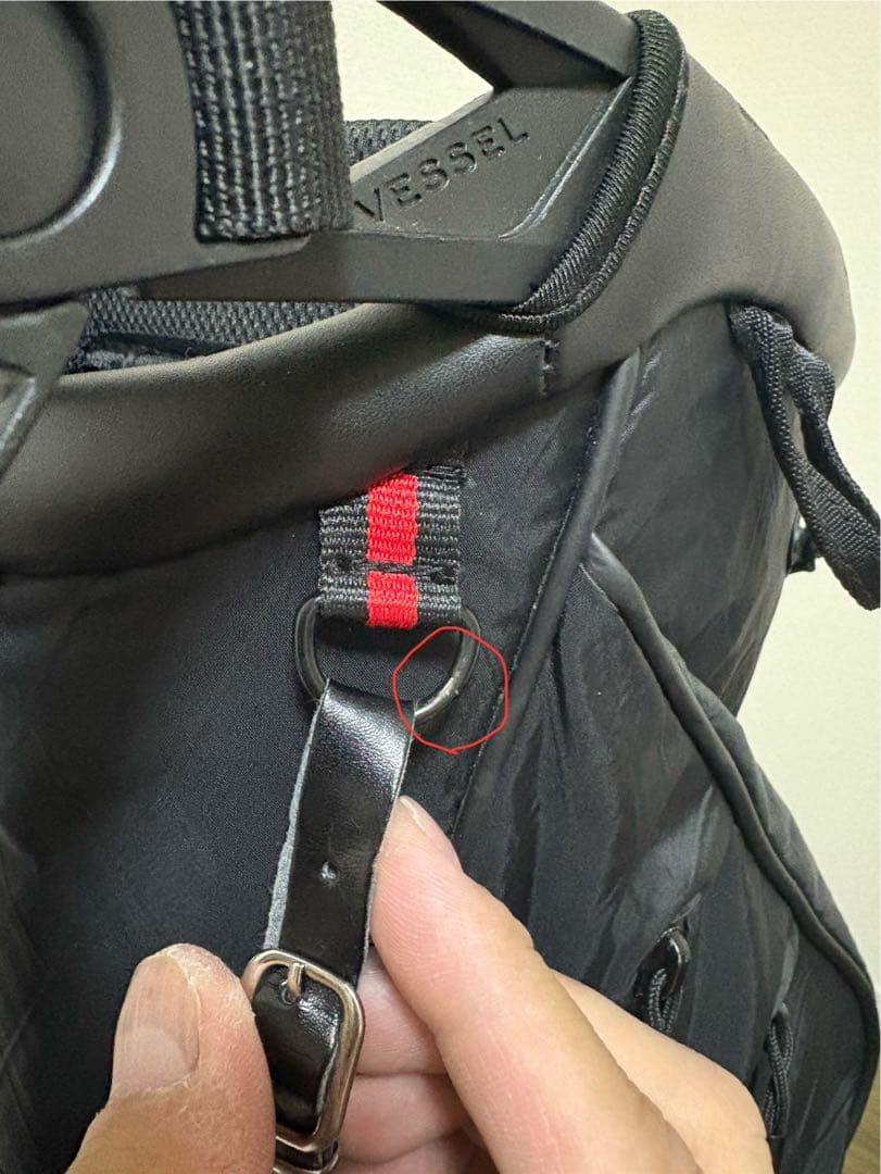 【ジャンク品】Vessel スタンドキャディバッグ