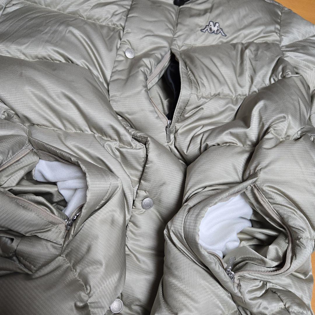 美品　kappa sport　ベンチコート　ダウン　M　KAWT0110　 軽量