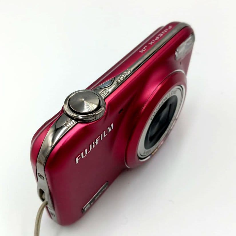 FUJIFILM Finepix JX400 デジタルカメラ レッド