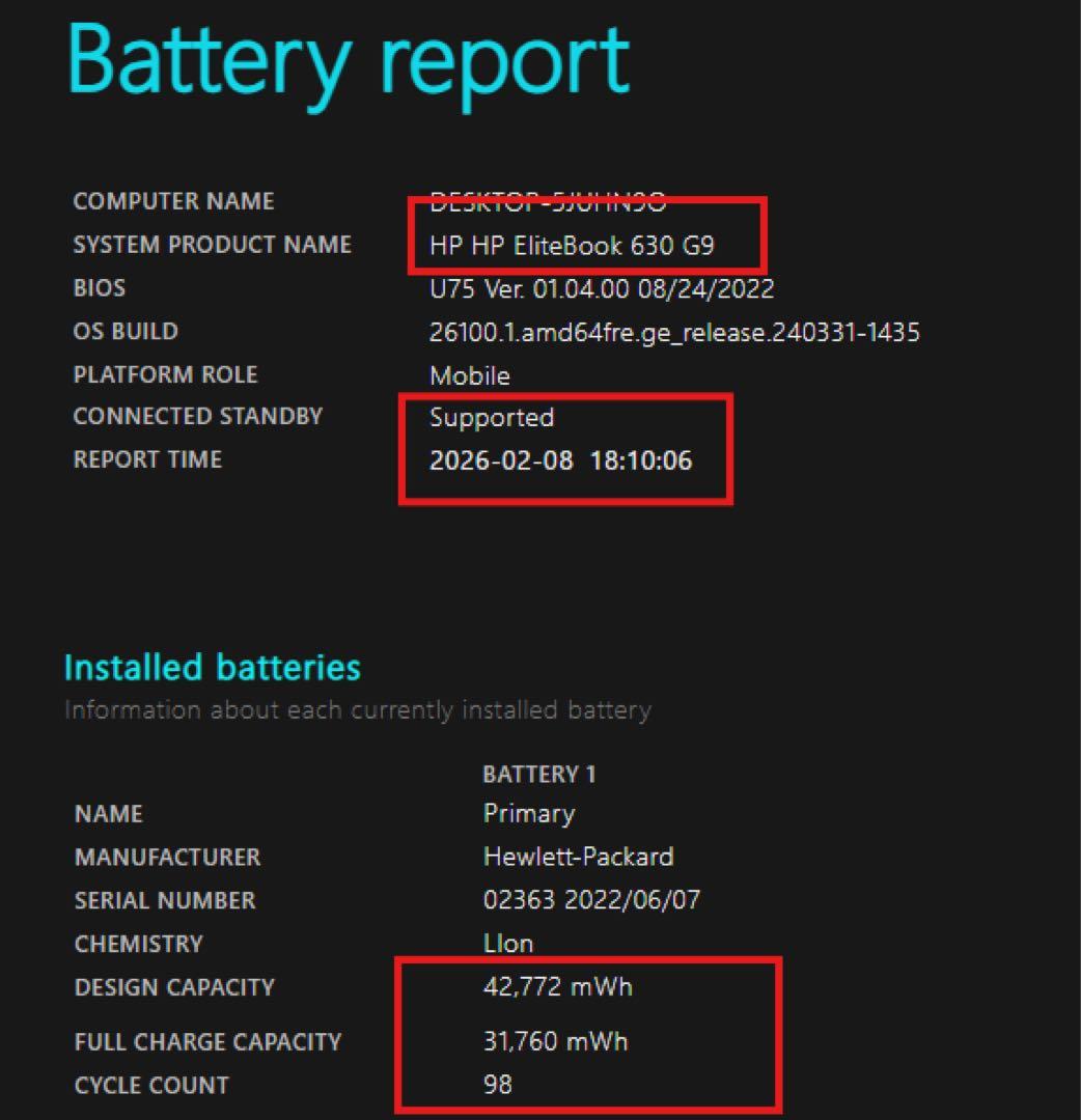 Windowsノート本体 hp 630 g9 i5 1235u 8/256gb office 2021