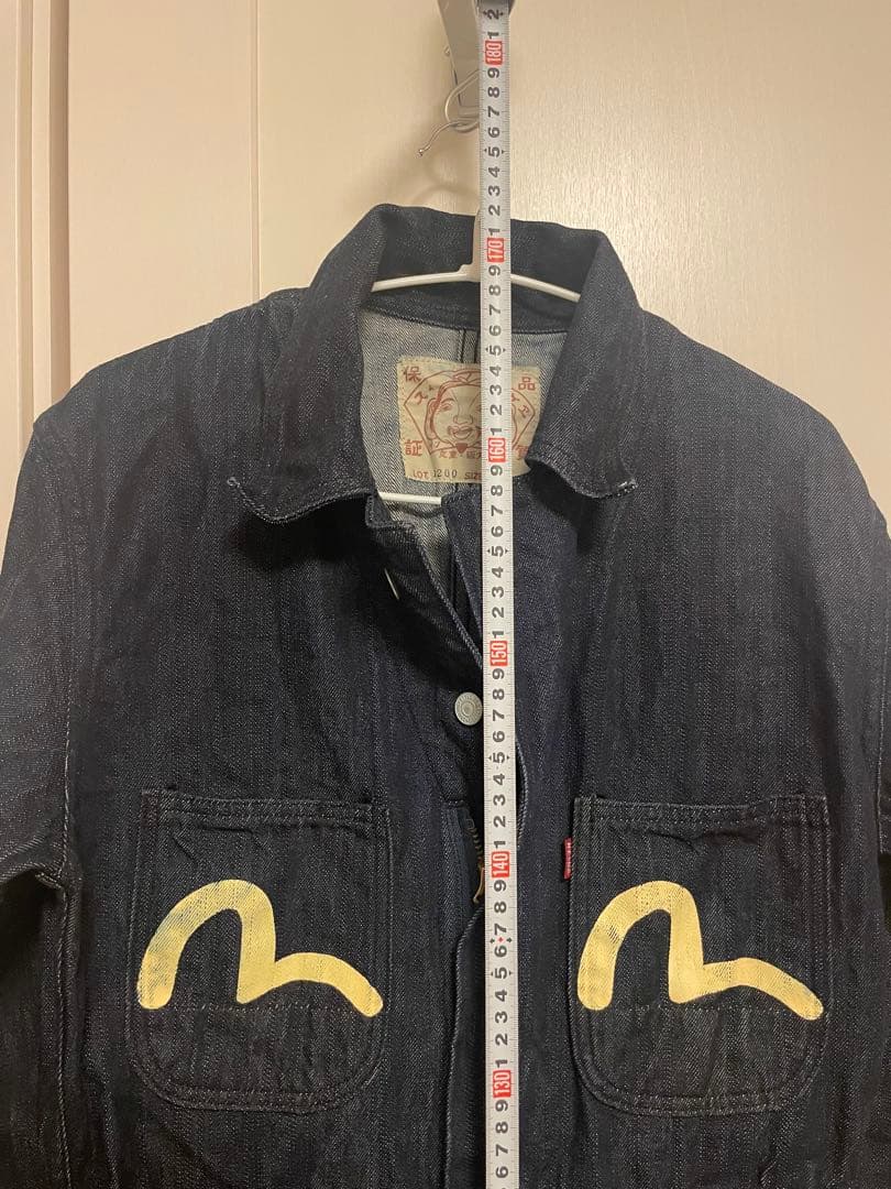 【(^^)】Evis エヴィスジーンズ　つなぎ　サイズ40