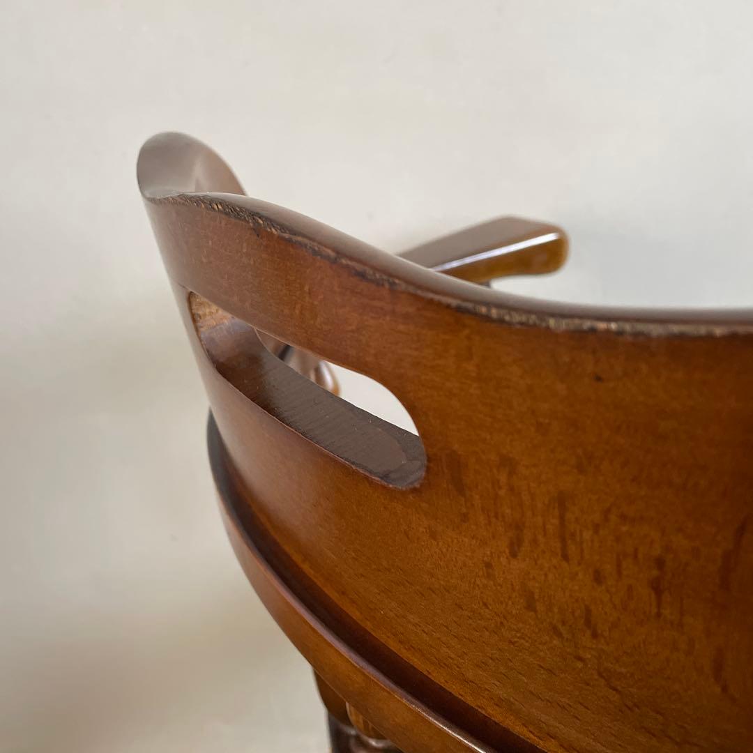 飛騨産業　キツツキマーク　ウィンザーアームチェア　穂高　キャプテンチェア