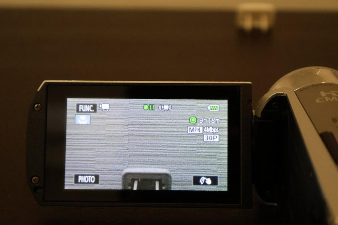 【動作良好】Canon デジタルビデオカメラ iVIS HF R31 シルバー