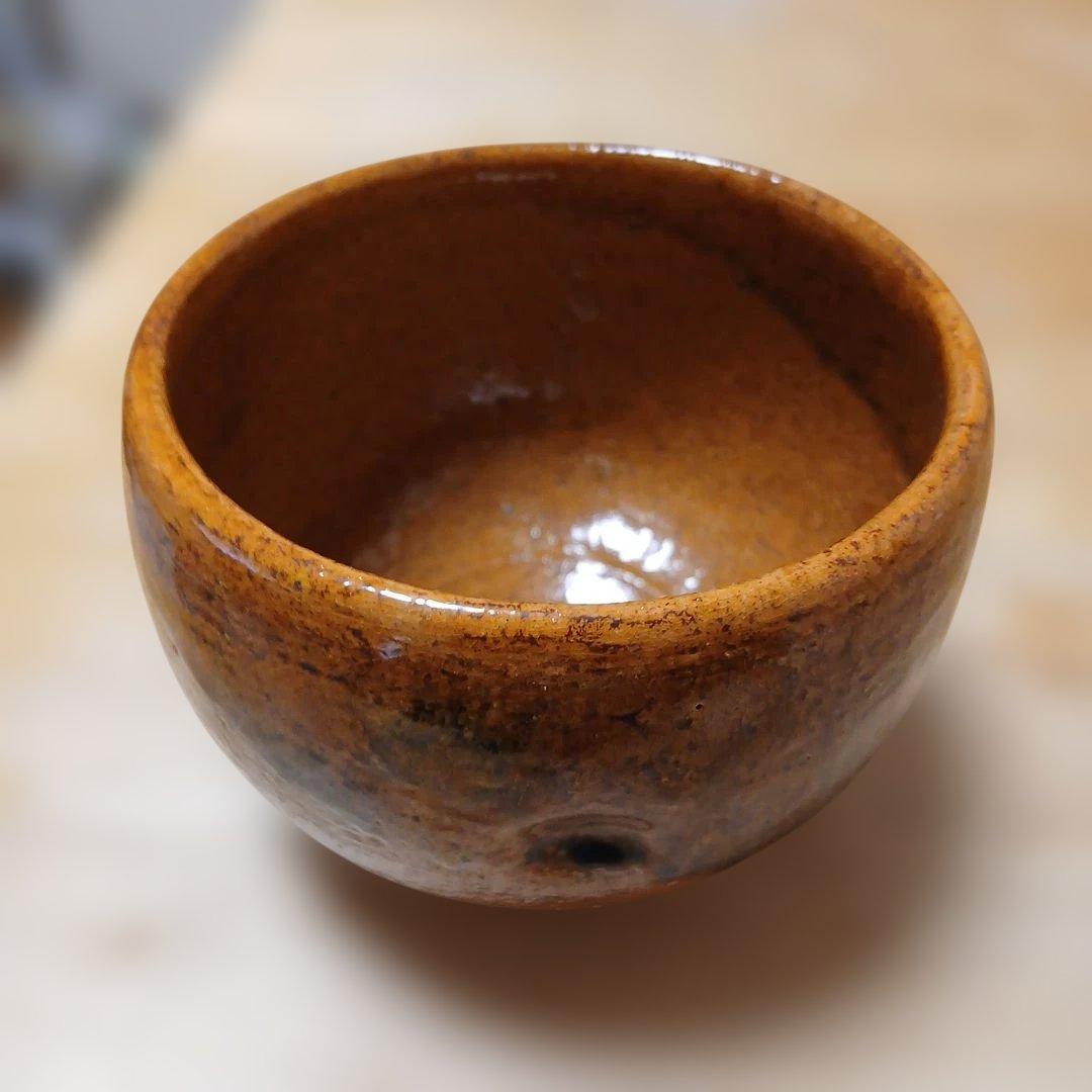 大樋焼　抹茶茶碗