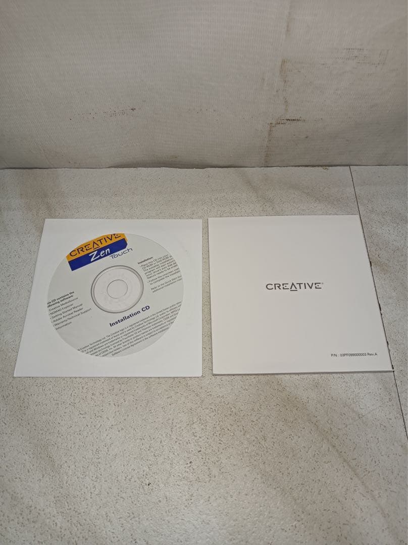 八6387【未使用品】 CREATIVEポータブルオーディオプレーヤー Zen