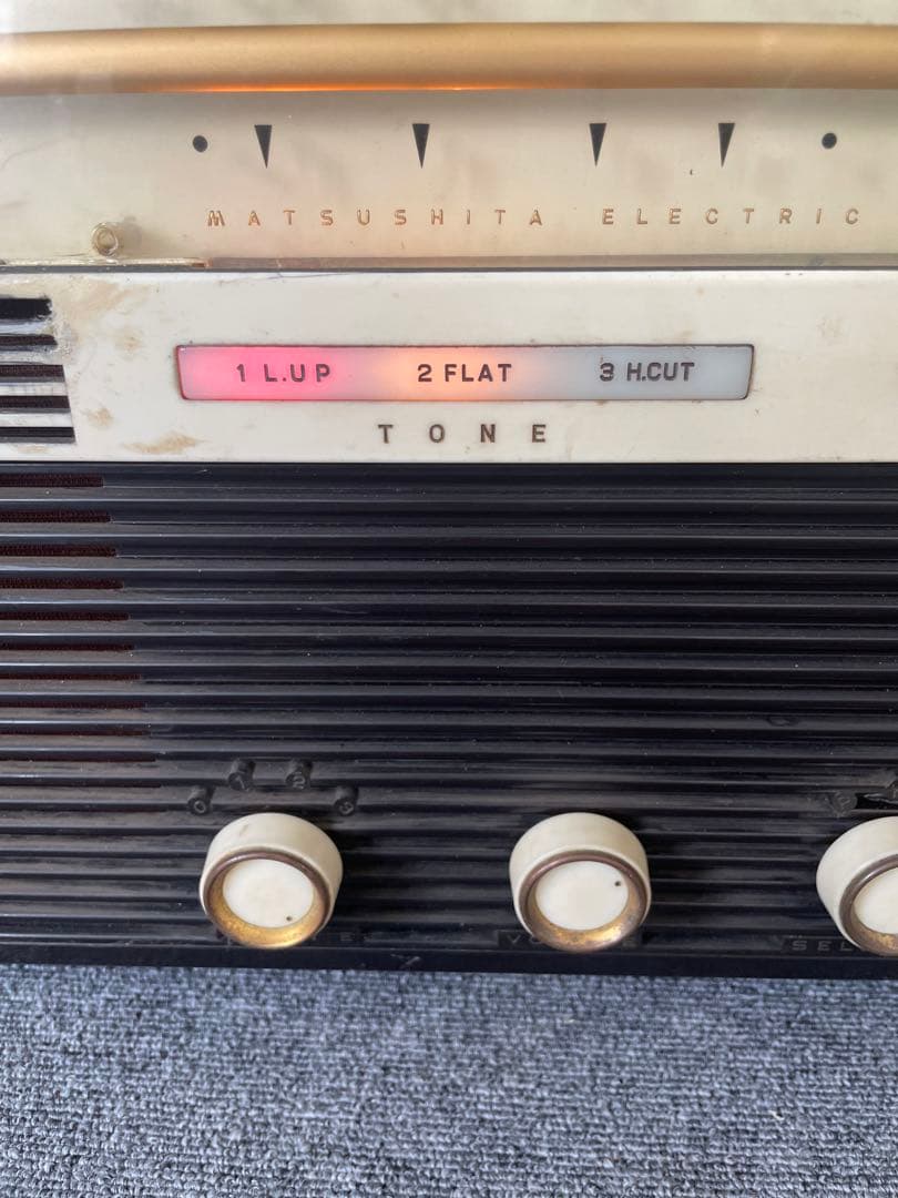 National ナショナル 真空管ラジオ Hi-Fi SUPER UF-605