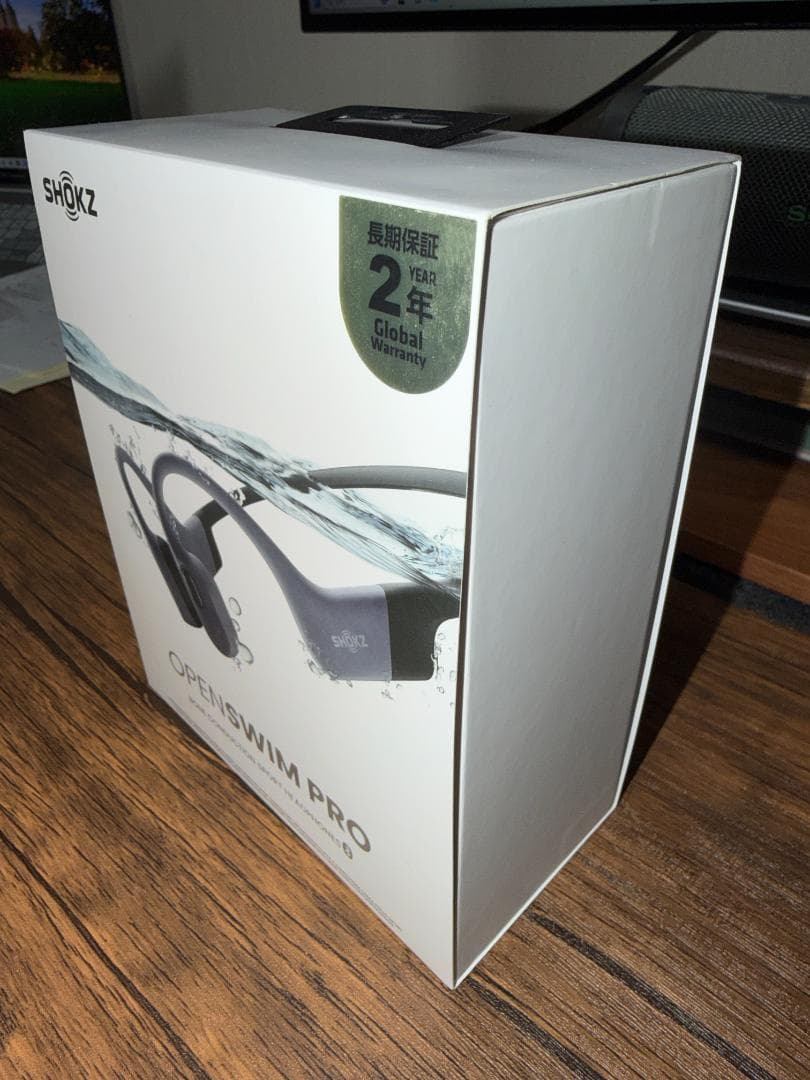 [極美品]Shokz OpenSwim Pro骨伝導イヤホン 水泳用イヤホン