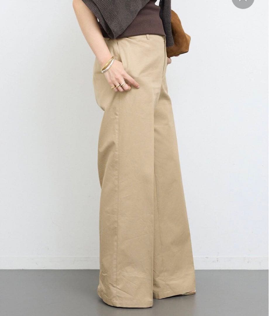 美品完売品‼️Deuxième Classe timelesslyパンツ　34