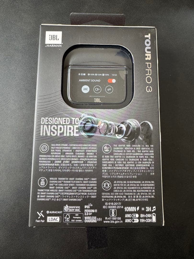 JBL TOUR PRO 3 ケース付き