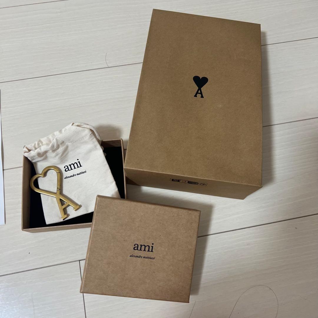 ami paris AMI DE COEUR フック キーリング