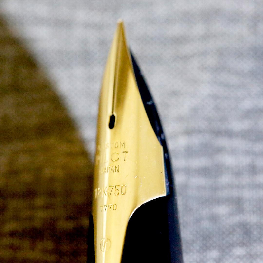 【美品】パイロット 万年筆 シルバーン 燻 いぶし スターリングシルバー