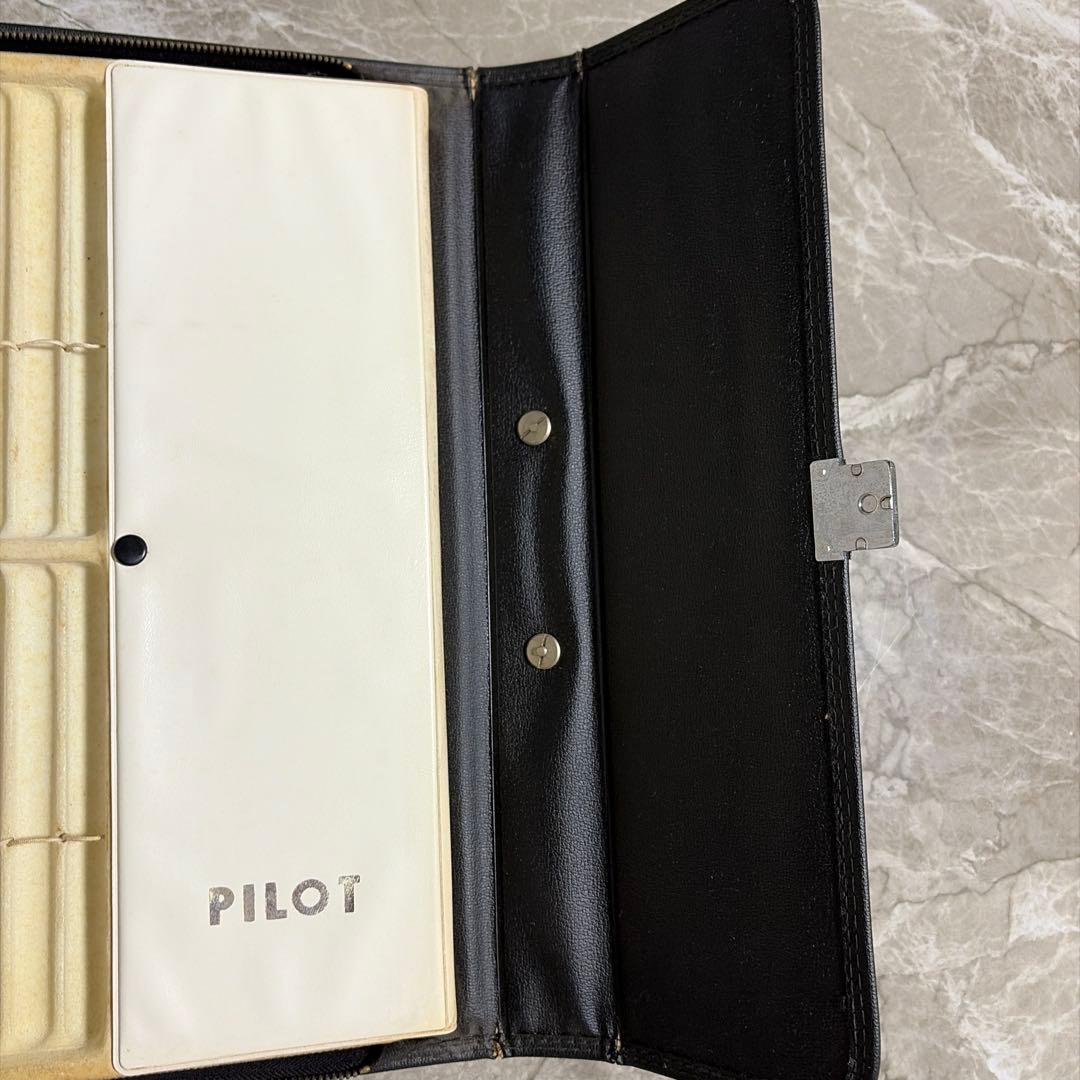 湯*β様 <希少> PILOT 非売品1960's 万年筆営業バックヴィンテージ