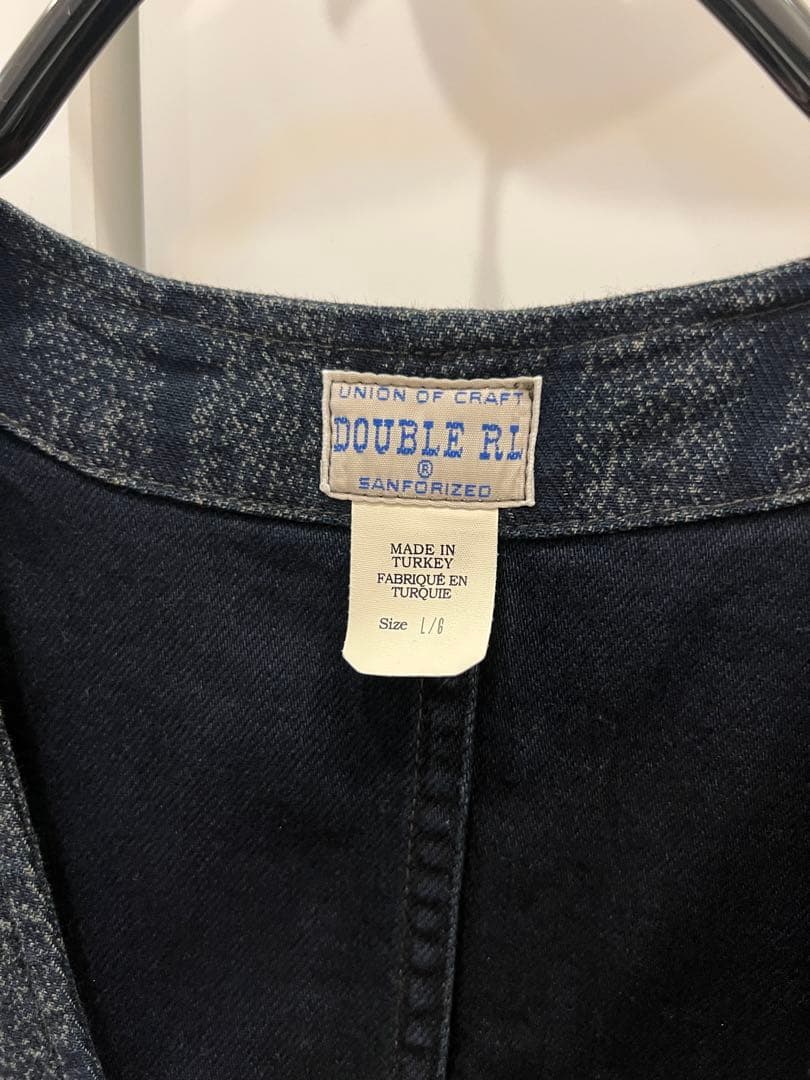 《スペシャル》RRL／ラルフローレン／ストライプジャスペ／ベスト／インディゴ