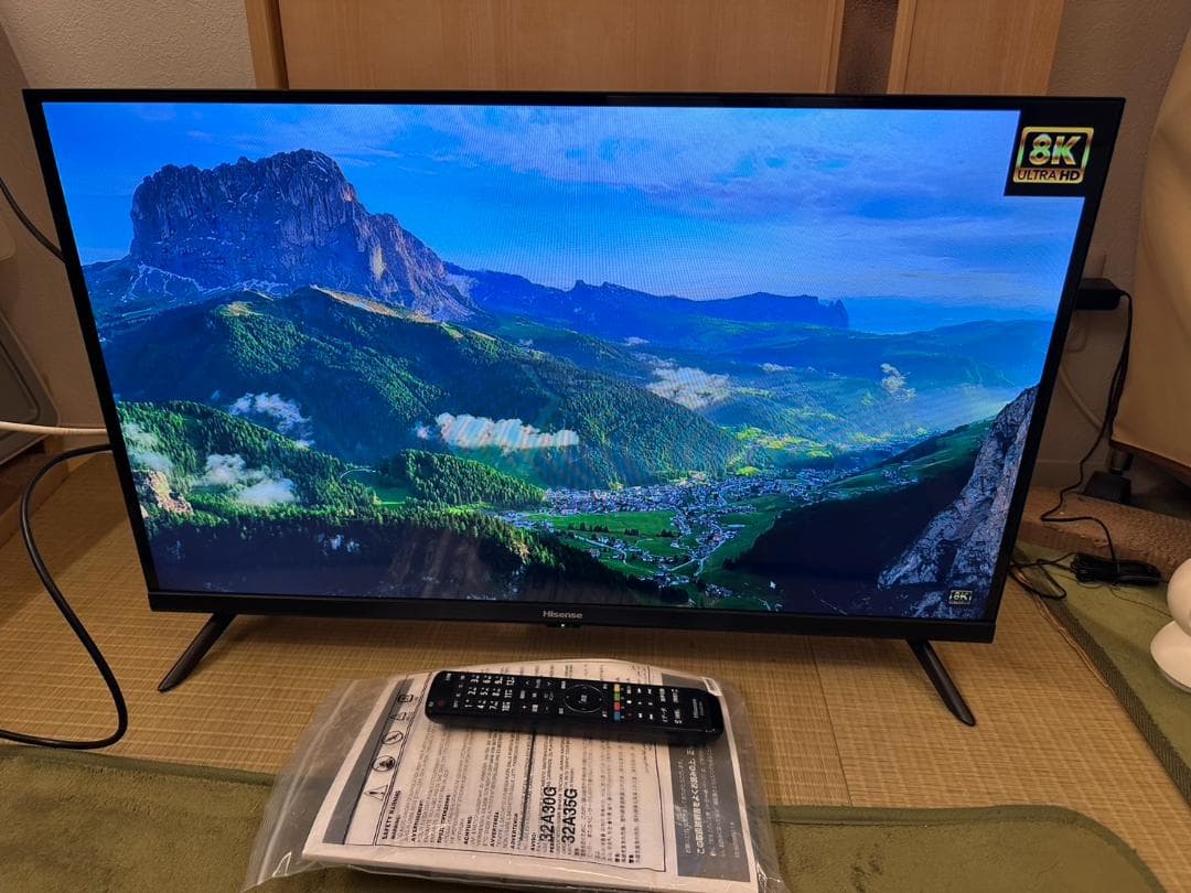 極美品2021年製！ハイセンス hisense 32型　テレビ 32A30G